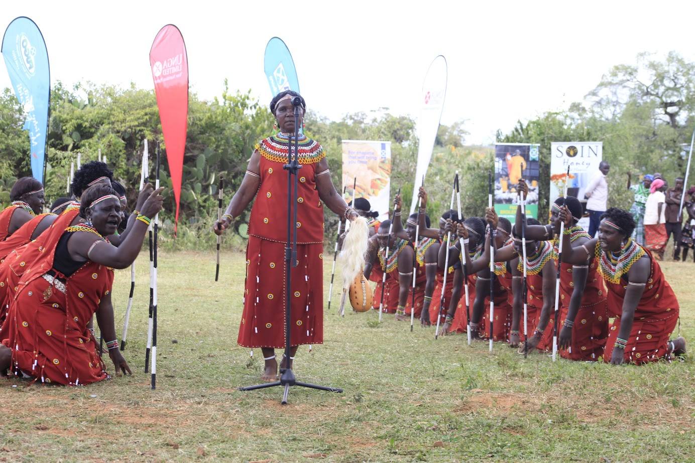 Community elders at the festival
